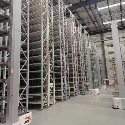 China Industrial Cross Section Warehouse Garment Goods Shelf Multi Layer Warehouse Metal Storage Shelves for sale