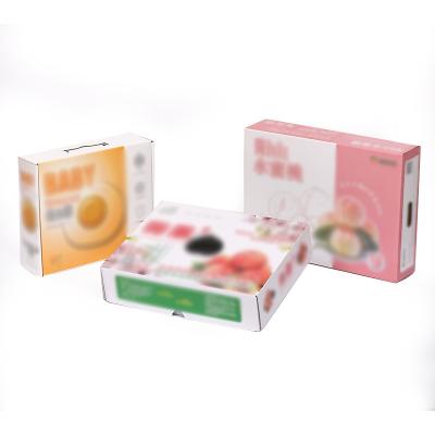 China Recyclable Manufacturer Customized Portable Carton Agricultural Fruit Product Large Magnetic Gift Cardboard Carton Box For Packing for sale