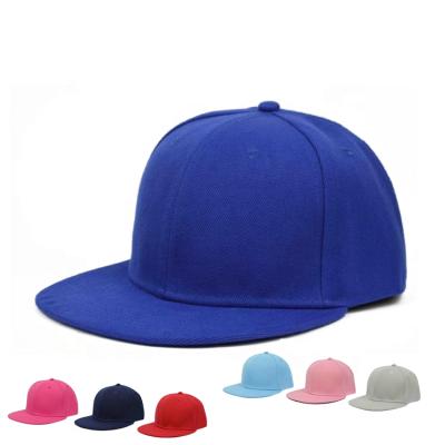 China Brand Custom Wholesale Custom Gift Bill Brim Blank Snap Back Hats Bill Brim Back Hats Promotional Flat Hats 6 for sale