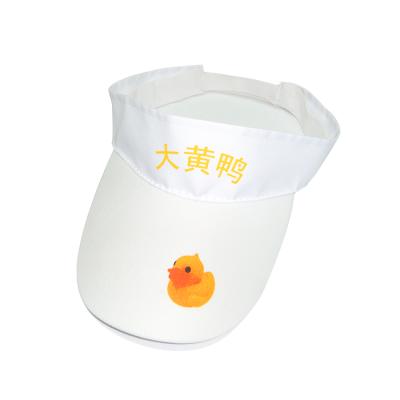 China Factory Wholesale Gift Cheap Advertising Sun Visor Hat for sale