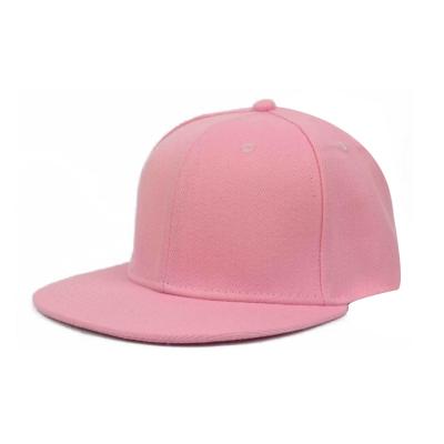 China JOINT Crest cheap flat white hip hop sports acrylic snapback hat with logo customized for sale