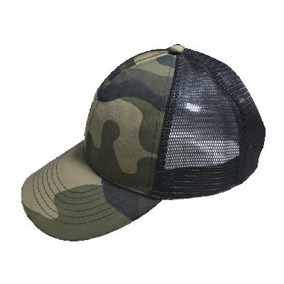 China COMMON Custom Logo Breathable Polyester Mesh Mesh Baseball Cap Trucker Hat for sale