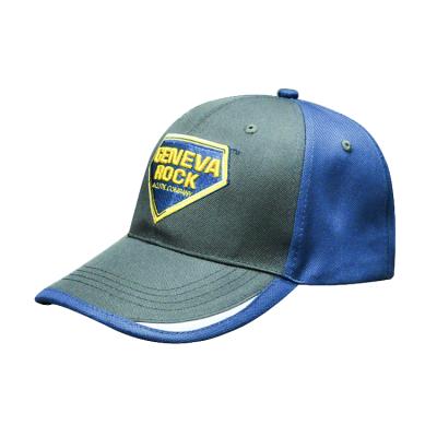 China COMMON Customize Blue Cheap 6 Panel Racing Hat Embroidery Patch 100 Cotton Canvas Twill Team Soccer Baseball Caps for sale