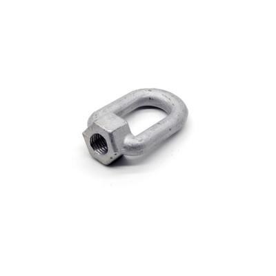 China High Quality Heavy Industry Carbon Steel HDG Eye Ring Nut for sale