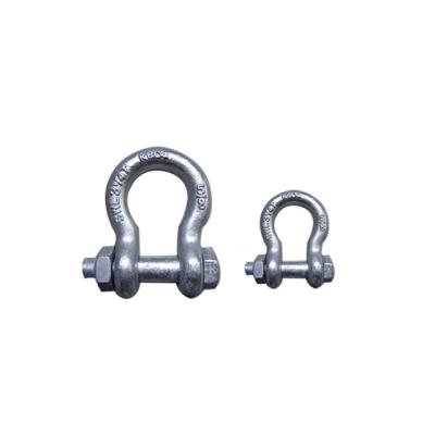 China Heavy Industry Wholesale Price D Shackle Forged Eye Nuts for sale