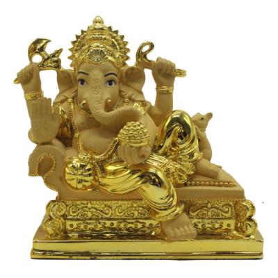 China India Wholesale Ganesha Suppliers Wedding Gift Resin Sandstone God Lord Ganesha Idol Hindu Figurine for sale