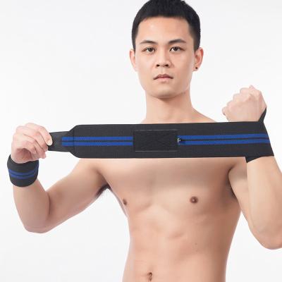 China Adult Men Wristband Gym Weight Lifting Pain Relief Hand Brace Nylon Bandage Arthritis Compression Adjustable Fitness Wrist Support for sale