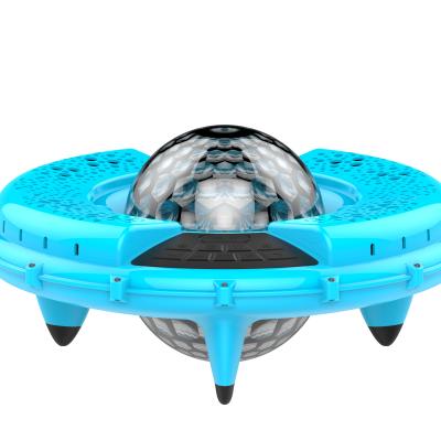 China Original Manufactural IP67 Bluetooth Speaker+ Waterproof Rotary Stage Color Lamp Customize Light Effect Disco Led Floating BT Speaker for sale