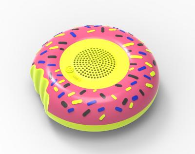 China No Summer Beach Kids Wireless Donut Bluetooth Waterproof Floating Speaker for sale