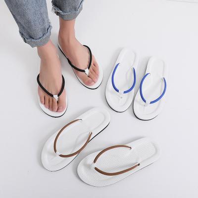 China Cushioning Cute Flip Flops Slippers Women's Wear Indoor Thick Soles Fashion Non Slip Flip Flops for Men and Women for sale