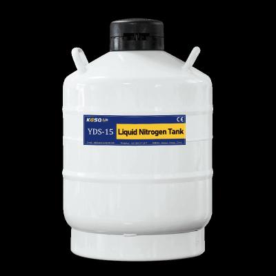 China Benin liquid nitrogen pressure vessel 15L YDS-15 liquid nitrogen container for sale