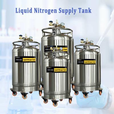 China the Philippines pressurized liquid nitrogen dewar KGSQ Cryogenic container for sale