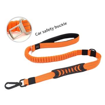 China Durable Dog Car Seat Belt Car Pet Traction Rope Protect Retractable Thoughtful Traction Belt for sale