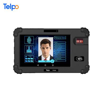 China 8 Inch Biometric Fingerprint Rugged Android Industrial Tablet Telpo TPS450 With Iris Scanner / GPS for sale