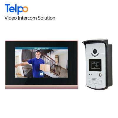 China Waterproof/Telpo Video Door Phone Video Intercom New Price Waterproof IP Tcp Smart Doorbell Video Intercom Villa Audio Cheap for sale