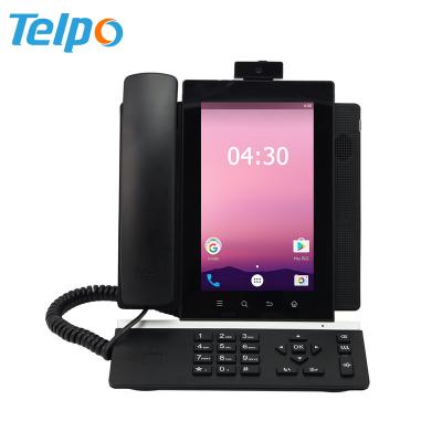 China BT 4.0 Factory Price SIP Smart Business Smart Business IP HD Video Desktop Phone With Android System for sale