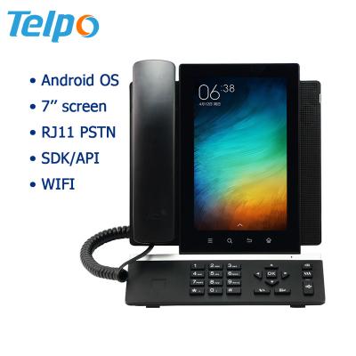 China V101 Hot Selling Video Home Intercom Rj11 Land Line Wall Mounted Analog Call Transfer Telephone for sale