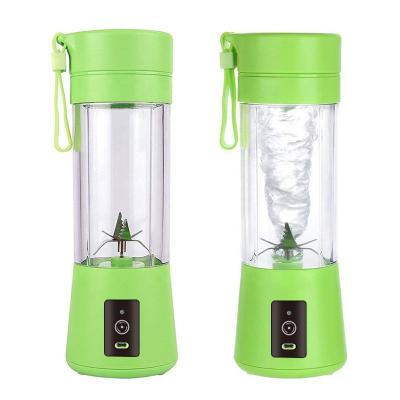 China Outdoor Blender Mini Juicer Smoothie Blender Mini Portable Rechargeable Electric Hand Blender 6 Blades Kitchen Electric Juicer for sale