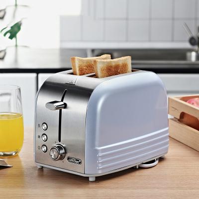 China Full Automatic Retro Toaster Breakfast Toaster Home Nordic Outdoor Multifunctional Toaster Stainless Steel 2 Pieces for sale