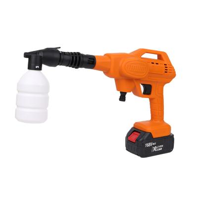 China OUGULA Non-Toxic Cordless High Pressure Lithium Pressure Washer Battery Operated Gun for sale