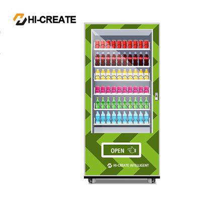 China Complete SDK Vending Machine Business For Sale With 60 Cargo Lanes And Normal Temperature Scan Code for sale