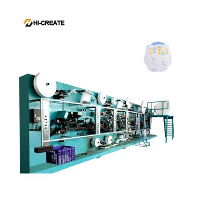 China HC-DP-FS Eco-friendly Baby Diaper Making Machine for sale