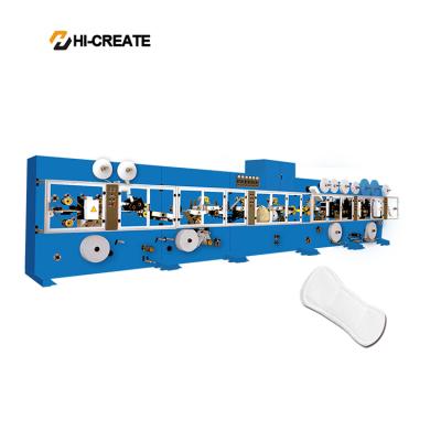 China Factory Women Panty Liner Sanitary Pad Making Machine for sale