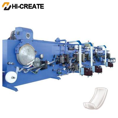 China Factory Women Sanitary Pads And Disposable Diapers Machine Making Pad for sale