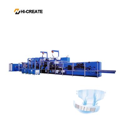 China Factory Adult Diaper Production Line Machine Price for sale