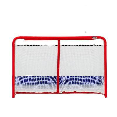 China Carry Easily High Quality Portable Assembly Hockey Goals Standard Size Steel Tube Ice Lacrosse Goals for Training Equipment Field Equipment for sale