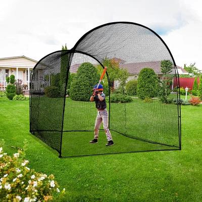 China Professional Durable Player Baseball Portable 3 arches  Baseball  Cage netting batting and hitting for baseball training for sale