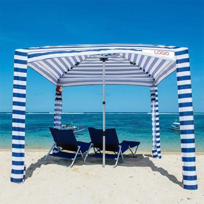 China Sun Shade Hot Sale Beach Umbrella UV Protection Parasol Hut For Outdoor Camping Hiking Picnic for sale