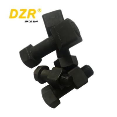 Cina Grado 12.9 9M7445 Cerniera e dadi per bulldozer D9N/D9R 2M5657 1S6421 Durezza HRC38-42 in vendita