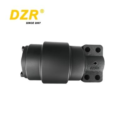 China Hardness HRC50-58 Construction Works Excavator Idler Roller Assy ZAX200-3 Top Roller for sale