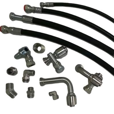 China Six Coil Vertical Rack W221 Excavator Fittings Set with Adapters and Hoses Sleeve for sale