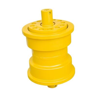 China Durable 50Mn/40Mn2 D9R Track Roller Rubber Track Roller for Excavator and Bulldozer for sale