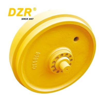 China Customized Yellow or Black 40SiMnTi/40Mn2 Bulldozer Undercarriage Parts Front Idler for sale