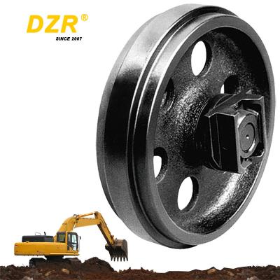 China DH55/DH258/DH300 Excavator Front Idler For Underside Components NO2270-1052/2270-1084 for sale