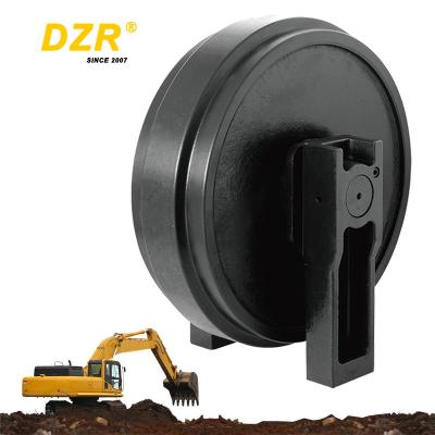 China E320 / E330 NO1028152 HRC53-57 Excavator Front Idler For Undercarriage Elements for sale