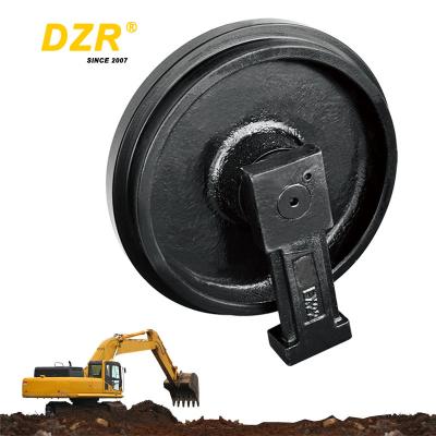 China EX22/30/40/100/200/300/400 Excavator voorste idler voor onderstelelementen NO-9068144/9066393/9115208 Te koop