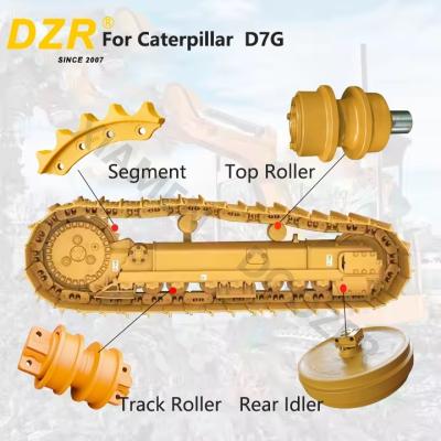 China Whole Undercarriage Set  For CAT D7G All Series Top Track Roller Idler Sprocket Segment  For Undercarriage Spare Parts for sale