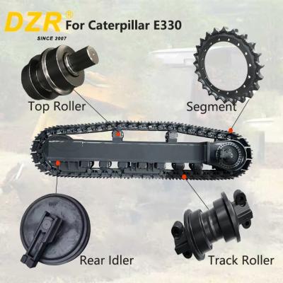 China Whole Undercarriage Set For CAT 330 All Series Top Track Roller Idler Sprocket Segment For Undercarriage Spare Parts for sale