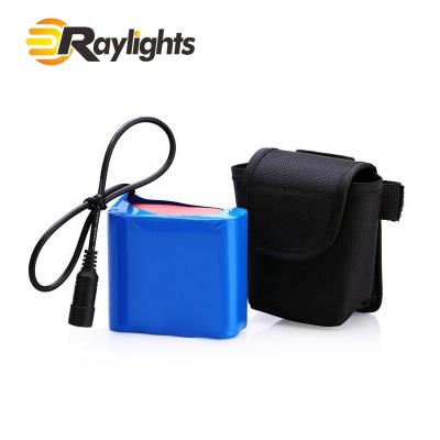 China Bike Lights 8 x 18650 Battery Pack 8.4V for Bike Light for sale