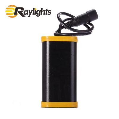 China Bike Lights Aluminum Alloy Case 4*18650 Li-ion Battery Pack For Bike Lights for sale