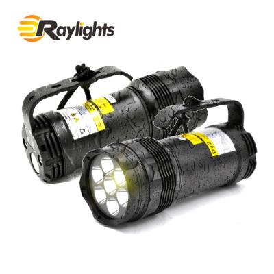 China Camping 7 x T6 Scuba Diving LED 120m Professional Rechargeable Led Underwater Torches Lighting Flashlight/Scuba Diving Equipment for sale