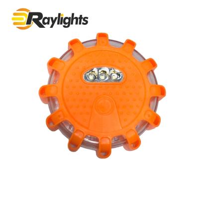 China RF3235 Emergency Roadblock Flashing Lights LED Rotating 12+3 Traffic Warning Lights for sale