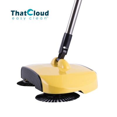 China ABS Roller Brush Floor Sweeper 360 Degree Rotation With Dustpan for sale