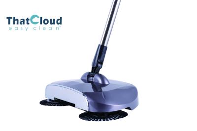 China 360 Degree  Hand Floor Sweeper  No Electricity Aluminium Telescopic Hand for sale