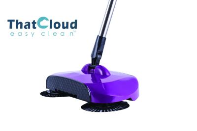 China Lazy Non Electric Floor Sweeper And Cleaner Noiseless Quick Cleaning for sale