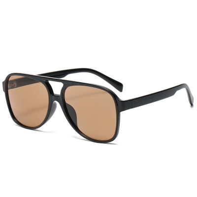 China Pilot Popular Design Fashion Mens Man's Square Over Glass For Women Oversized Sunglass for sale